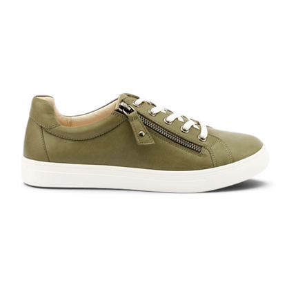 Cara Plain Casual Sneaker - Khaki