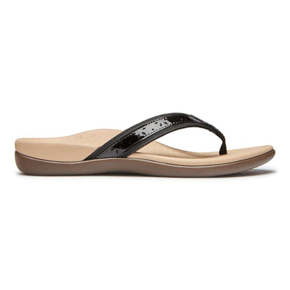 Casandra Toe Post Sandal - Black