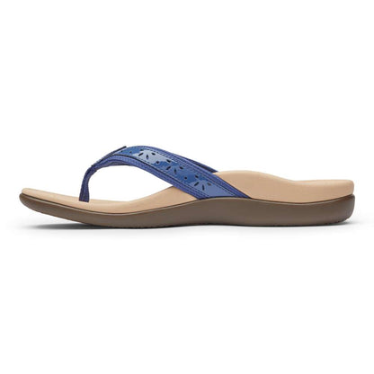 Casandra Toe Post Sandal - Indigo