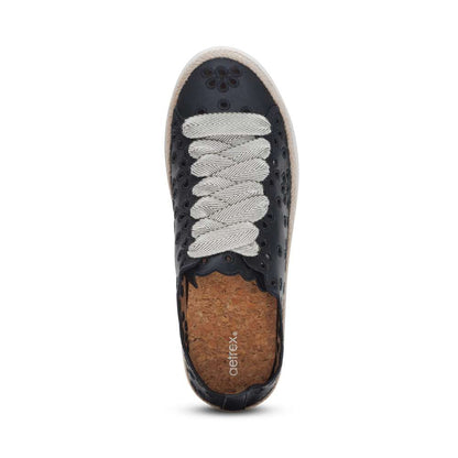 Charlotte Lace-Up Sneaker - Black