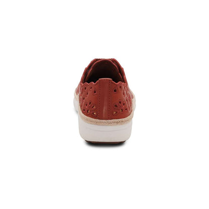 Charlotte Lace-Up Sneaker - Terracotta