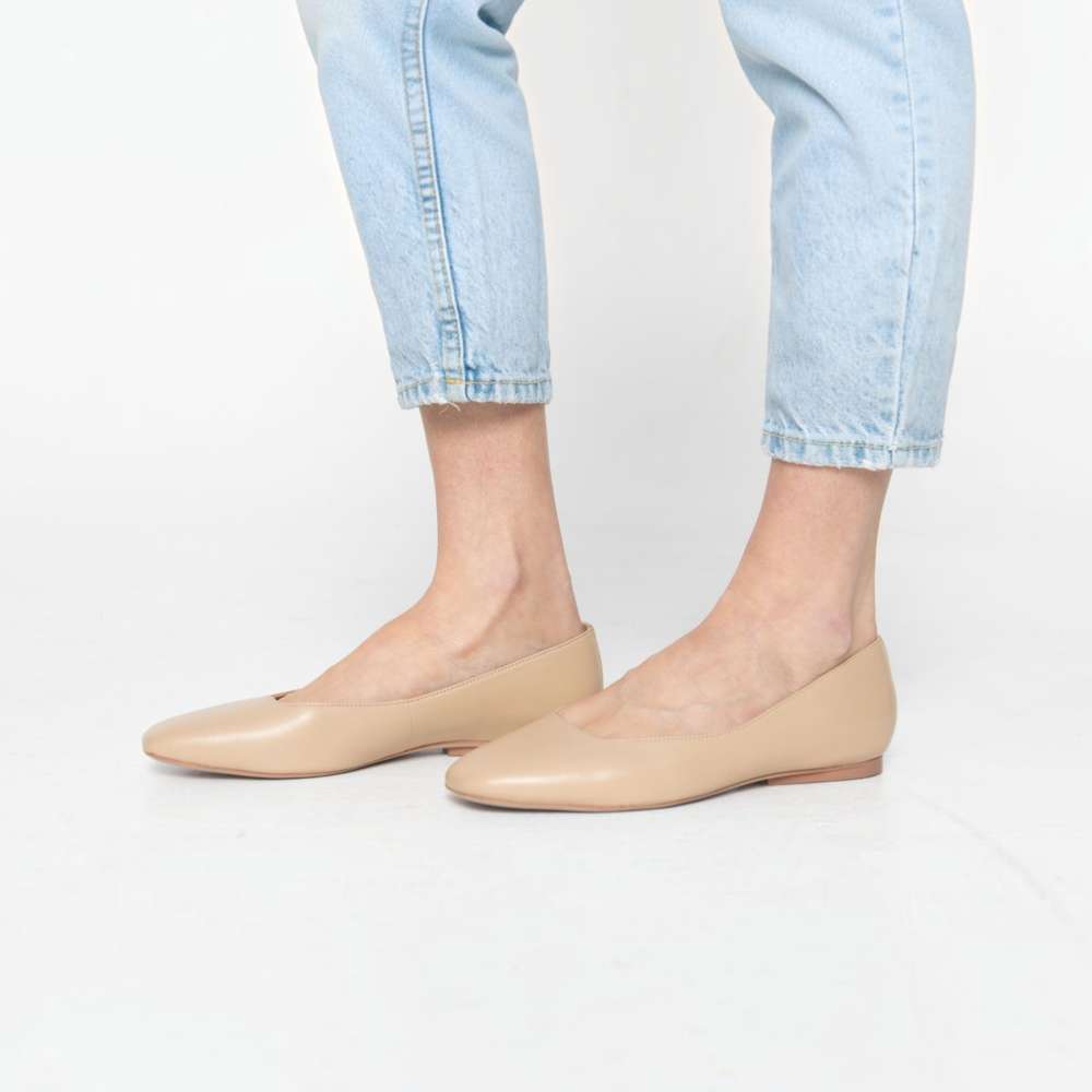 Chelsea Ballet Flat - Costal Tan