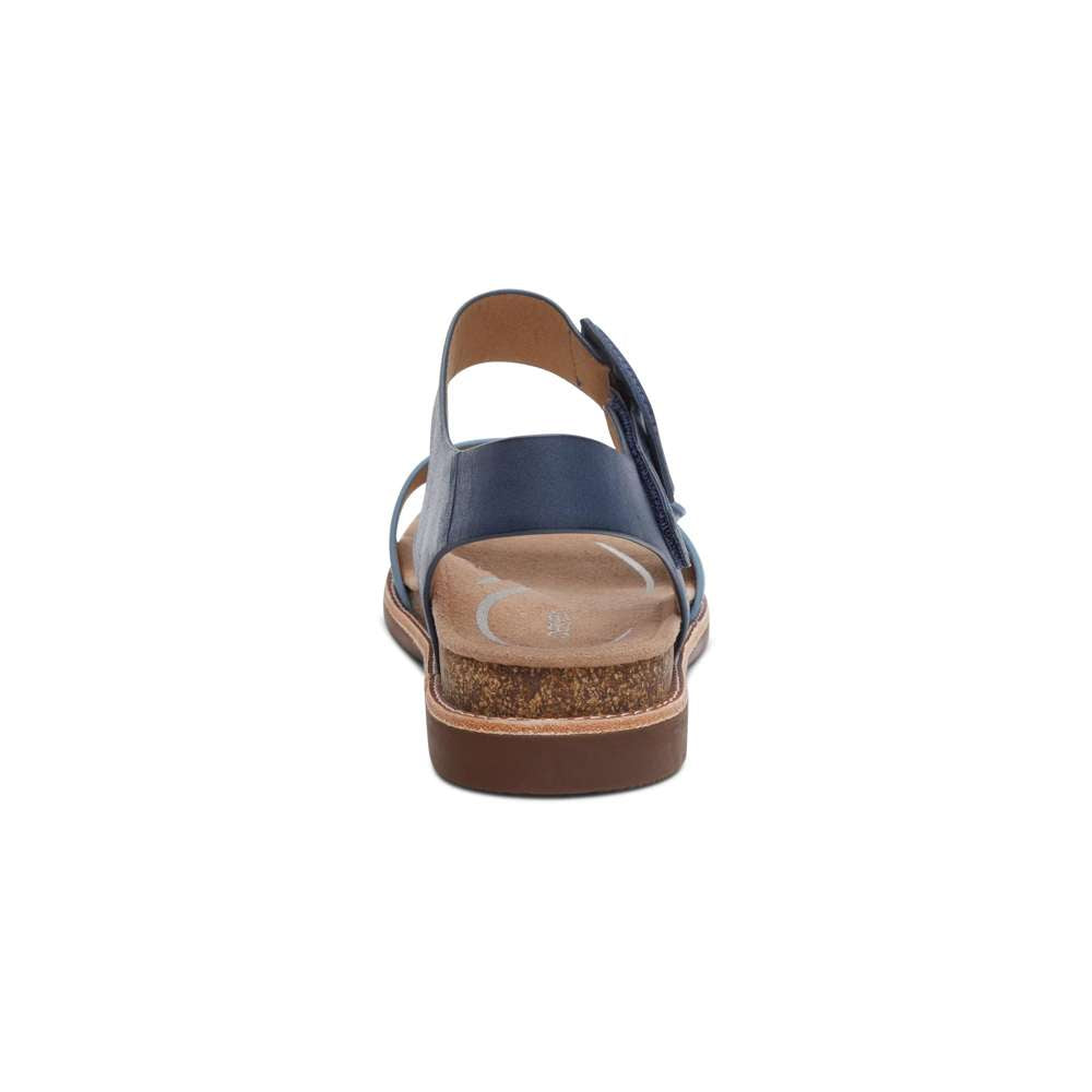 Claire Sandal - Navy