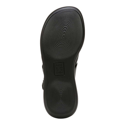Coast Sandal - Black Tumble