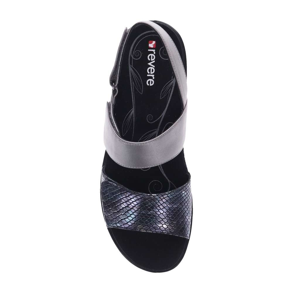 Como Adjustable Slingback Sandal - Slate/Slate Interest