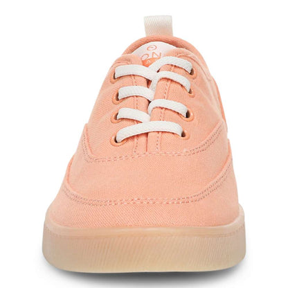 Cyan Slip-On Casual Sneaker - Shell Coral