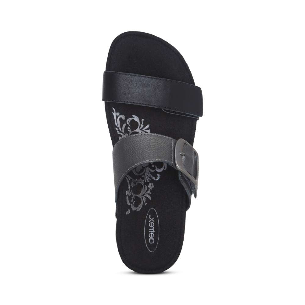 Daisy Adjustable Slide - Black