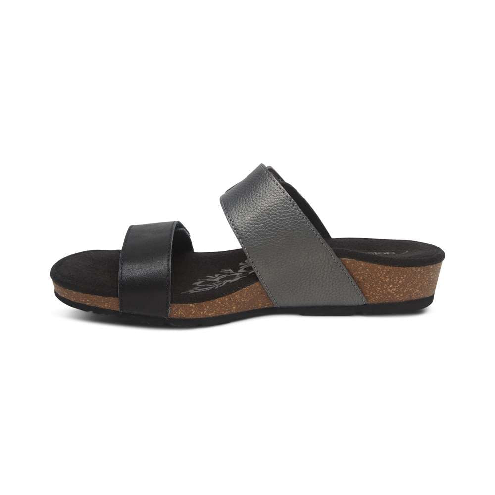 Daisy Adjustable Slide - Black