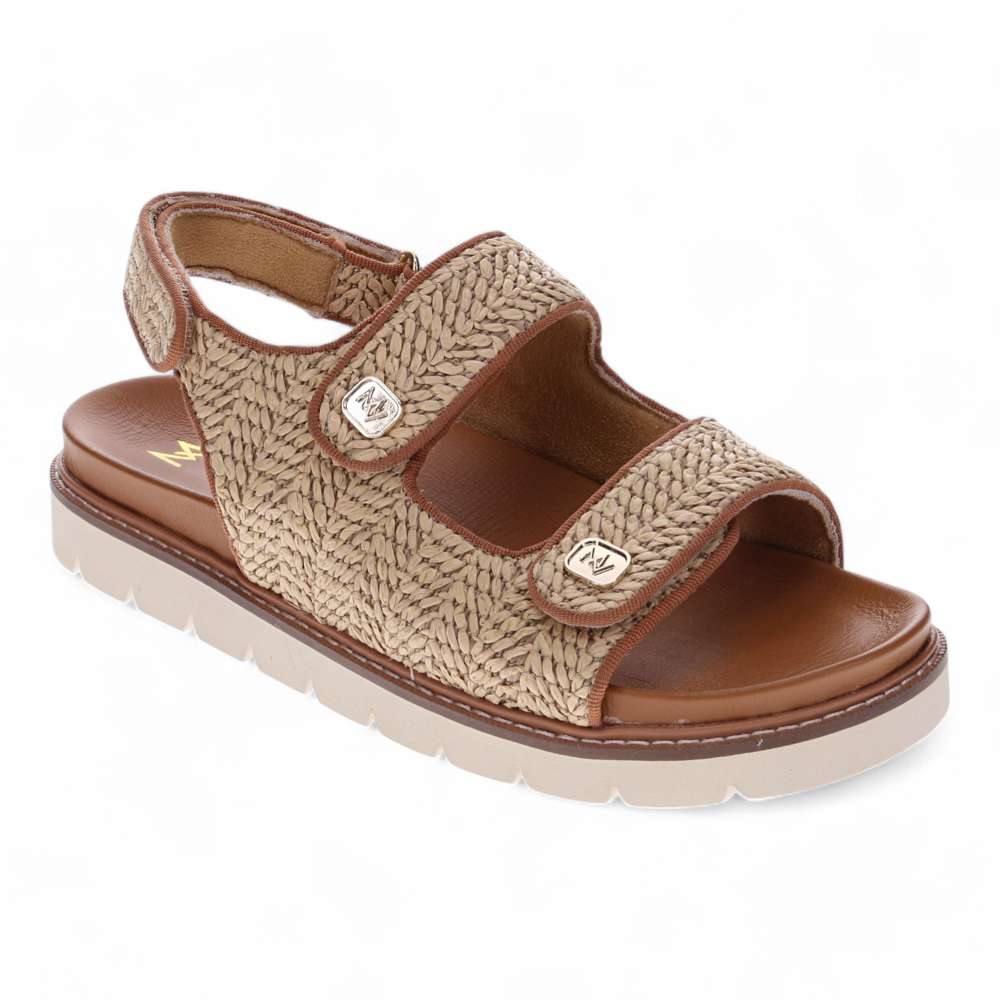 Dakota Slingback Sandal - Natural Raffia