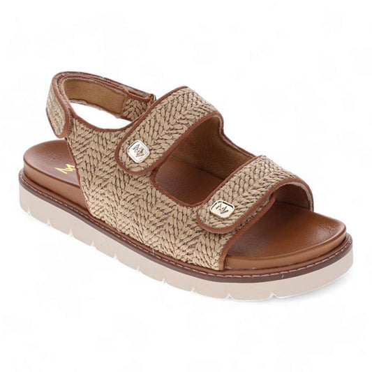 Dakota Slingback Sandal - Natural Raffia