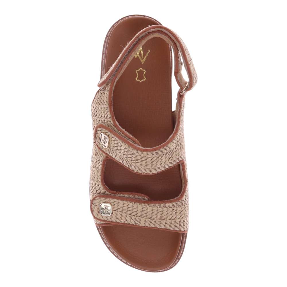 Dakota Slingback Sandal - Natural Raffia