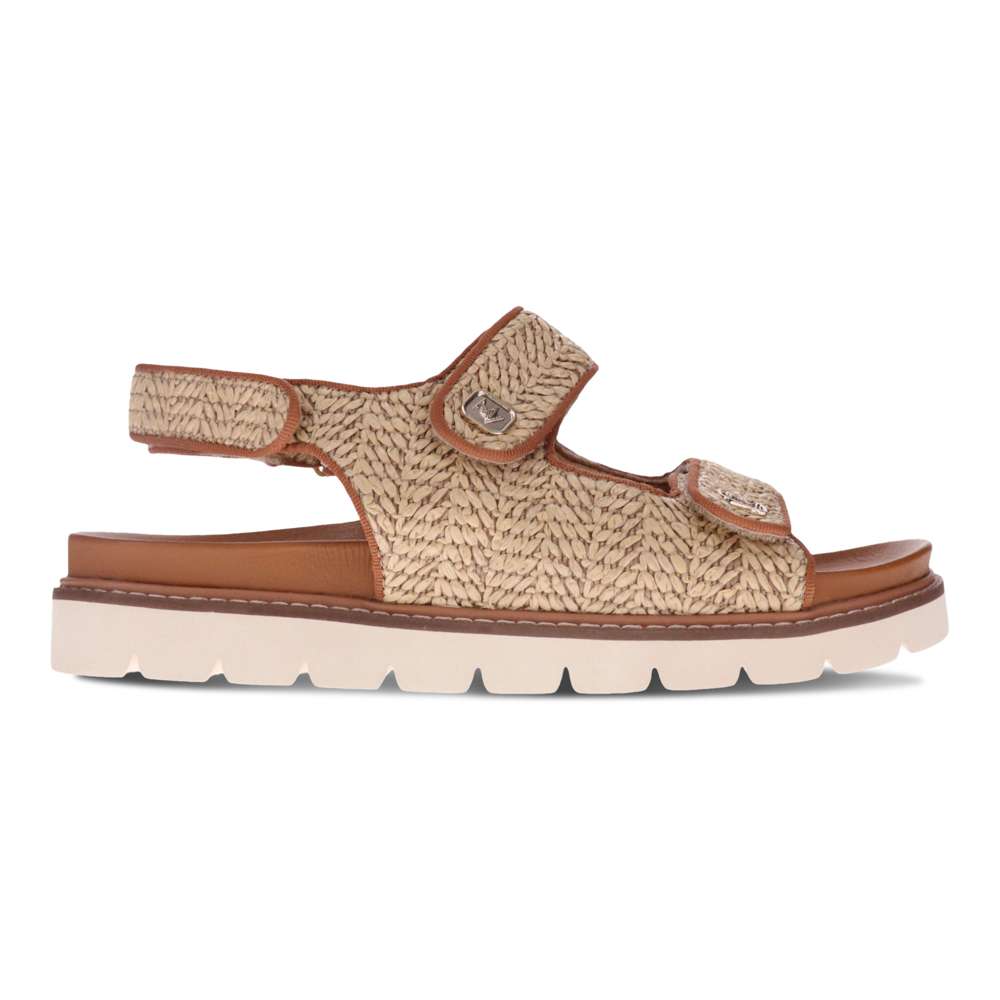 Dakota Slingback Sandal - Natural Raffia