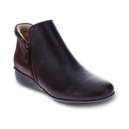 Damascus Wedged Boot - Espresso Lizard