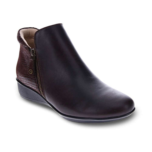 Damascus Wedged Boot - Espresso Lizard
