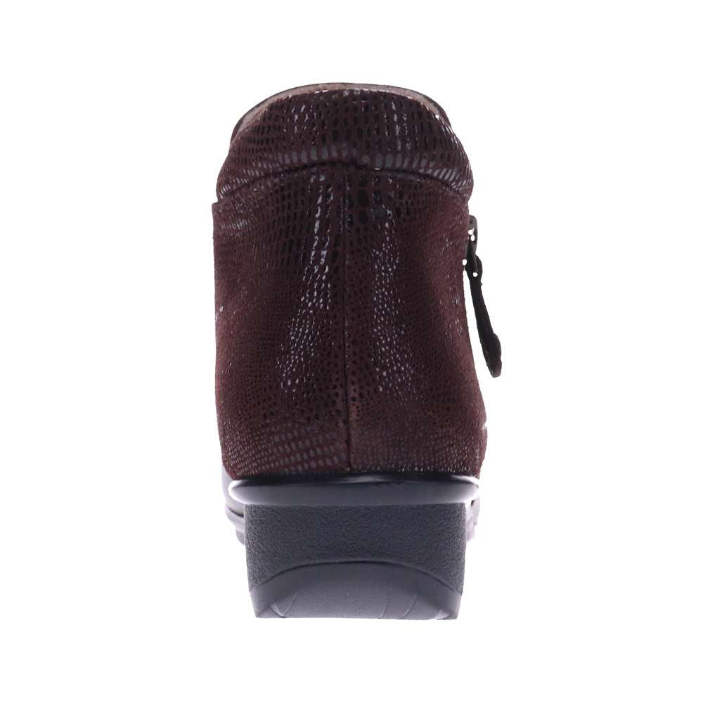 Damascus Wedged Boot - Espresso Lizard