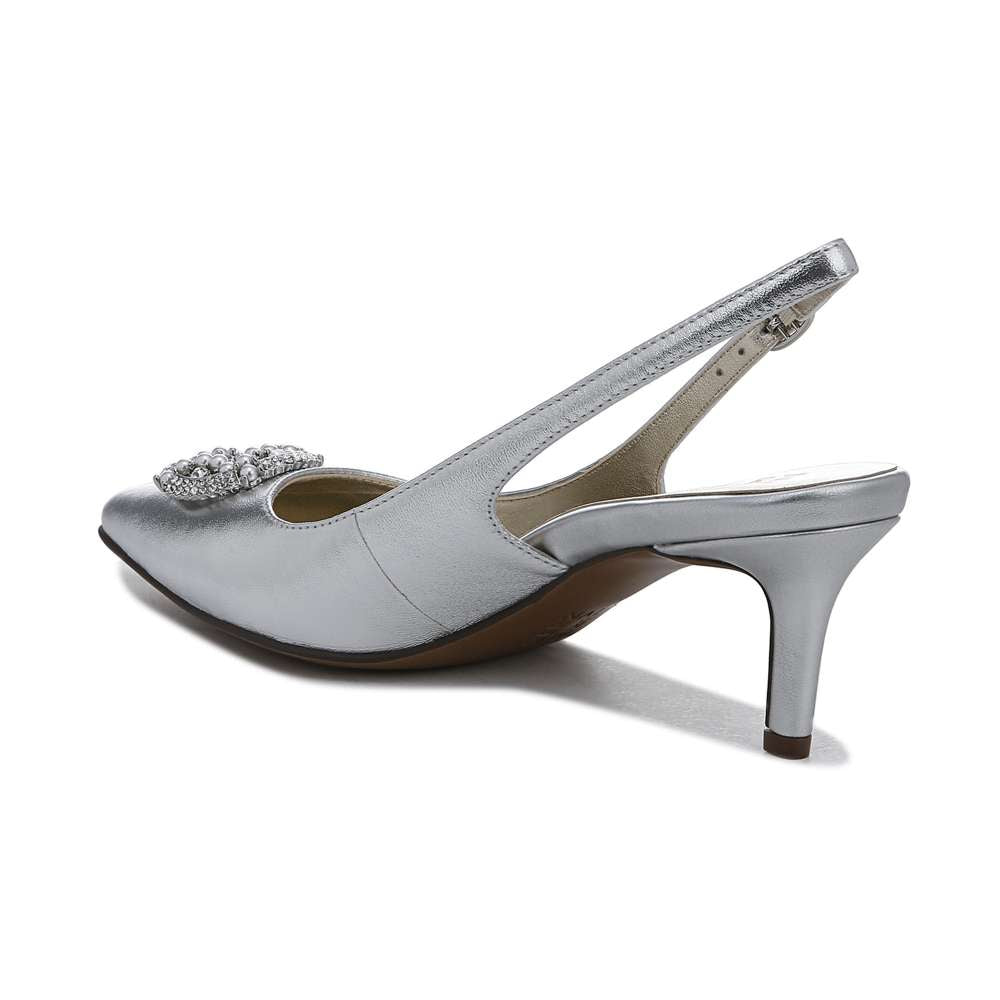 Emily Pump - Silver