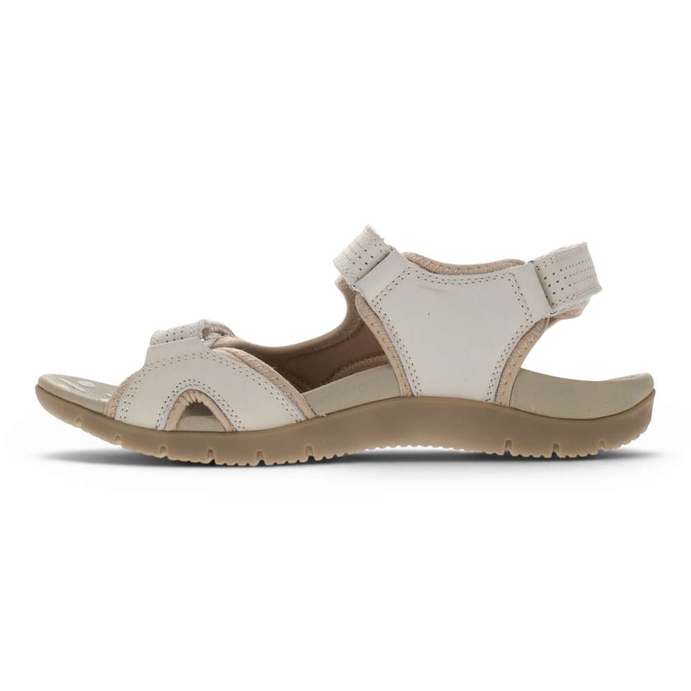 Explore Back Strap Sandal - Beige Multi