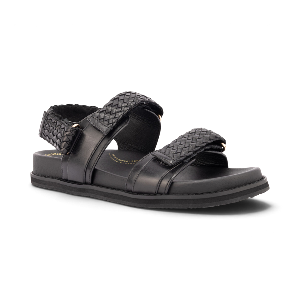 Findlay Weave Sandal - Black