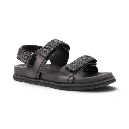 Findlay Weave Sandal - Black
