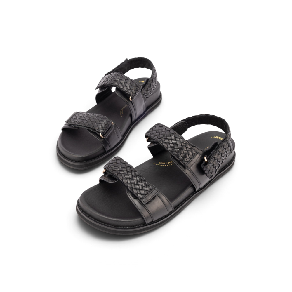 Findlay Weave Sandal - Black