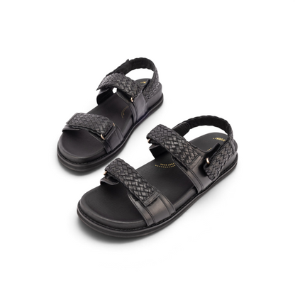 Findlay Weave Sandal - Black