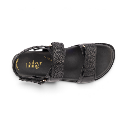 Findlay Weave Sandal - Black
