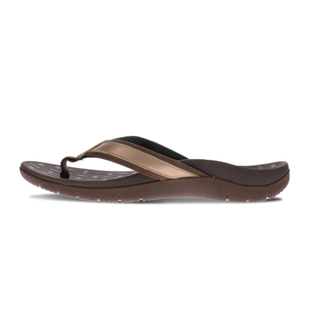 Focus Women's Active Toe Post Sandal - Bronze