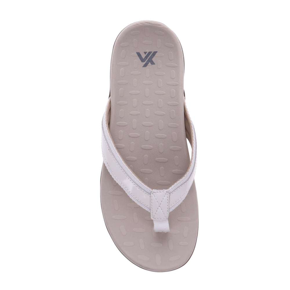 Focus Women's Active Toe Post Sandal - White