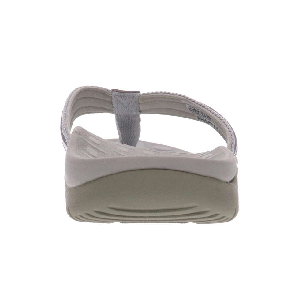 Focus Women's Active Toe Post Sandal - Silver