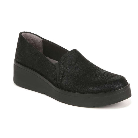 Free Spirit Platform Slip-On - Black Crackle