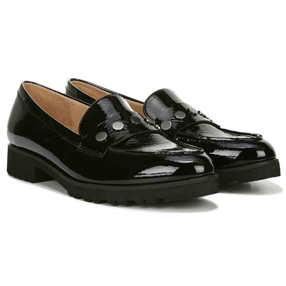 Gaia Slip-On Loafer - Black Patent