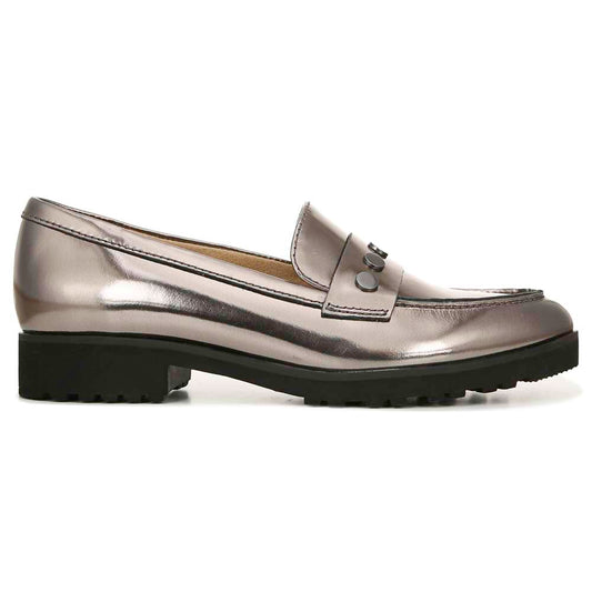 Gaia Slip-On Loafer - Pewter