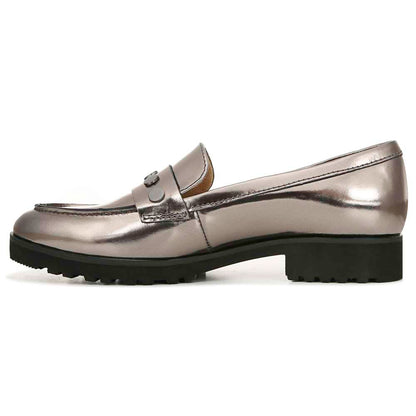 Gaia Slip-On Loafer - Pewter