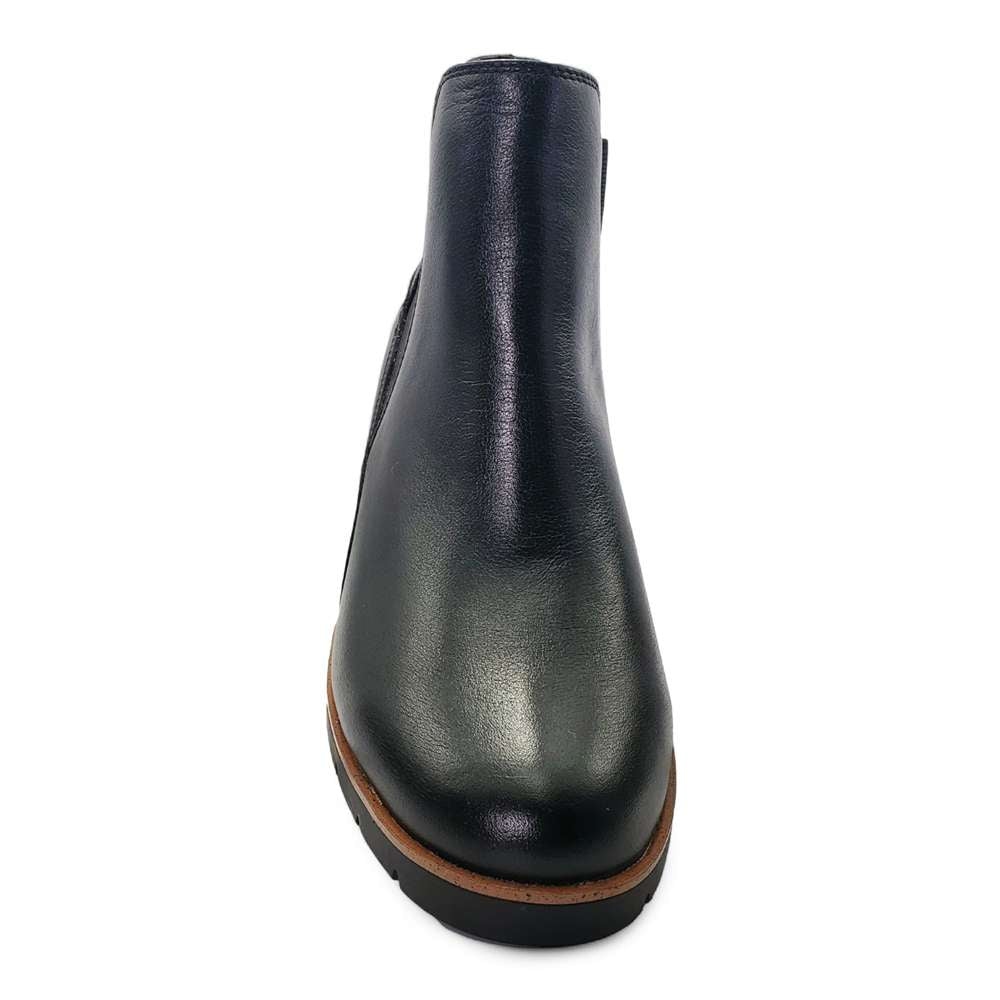 Galway Wedged Boot - Black