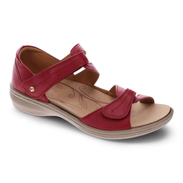 Geneva Sandal - Ruby Red