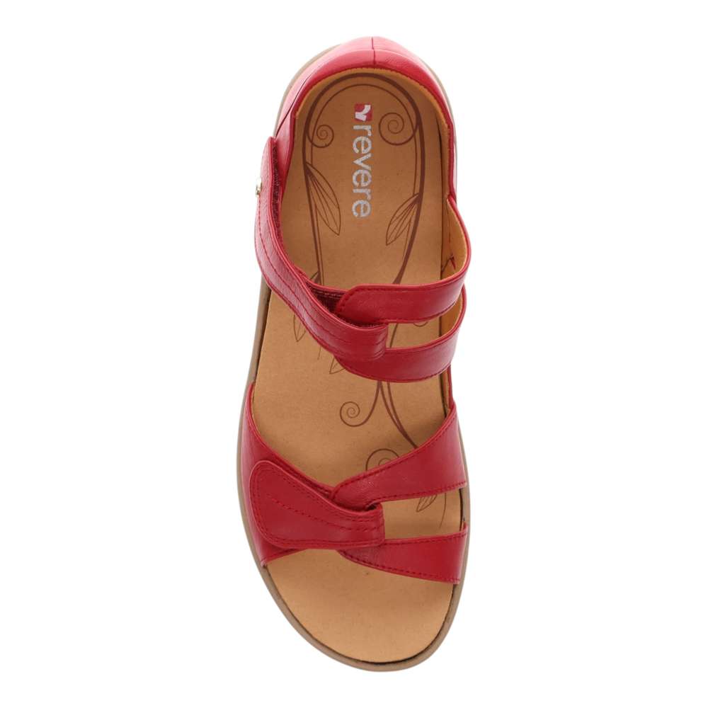 Geneva Sandal - Ruby Red