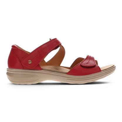 Geneva Sandal - Ruby Red