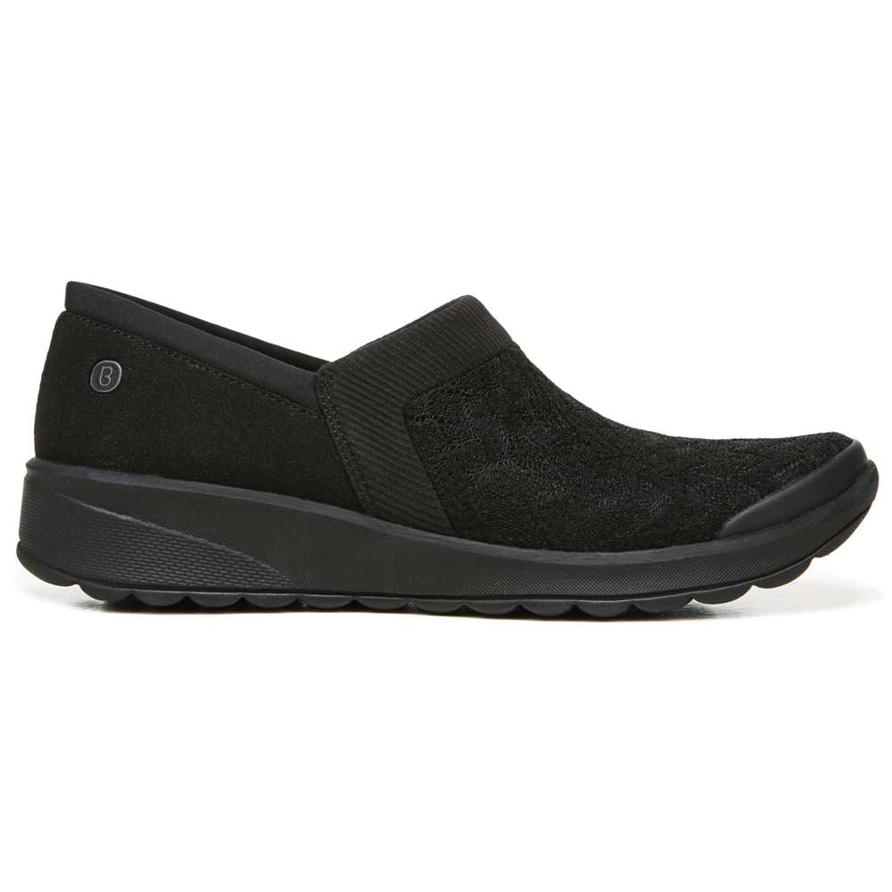 Gia Slip-On Casual Sneaker - Black