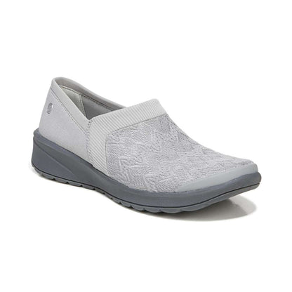 Gia Slip-On Casual Sneaker - Grey Knit