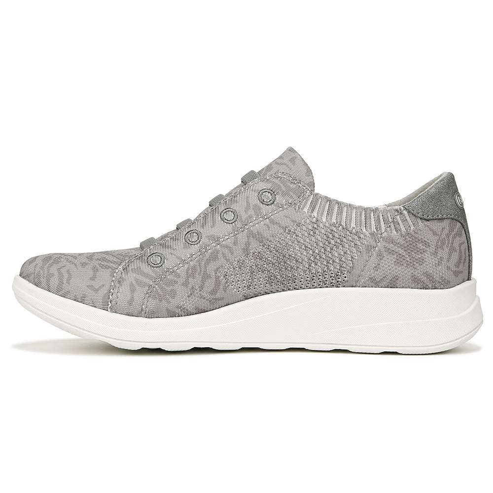 Golden Knit Slip-On Sneaker - Silver Smoke