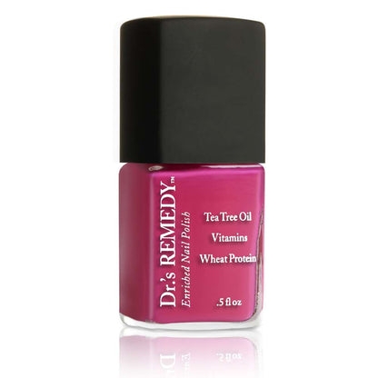 Dr's Remedy Nail Polish - HOPEFUL Hot Pink