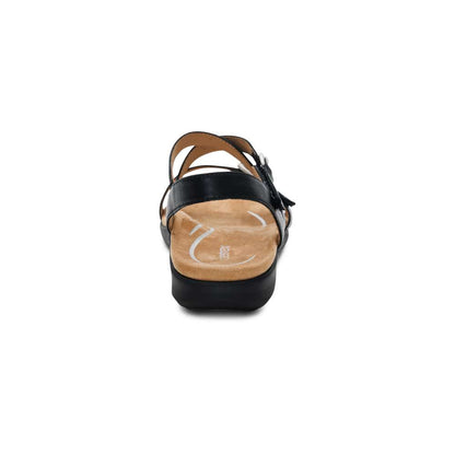 Hadley Adjustable Strap Sandal - Black