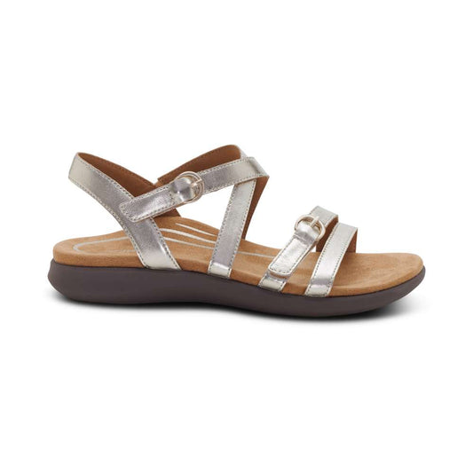 Hadley Adjustable Strap Sandal - Champagne