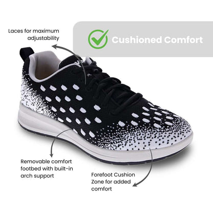 Haiti Sneaker - Black Snow