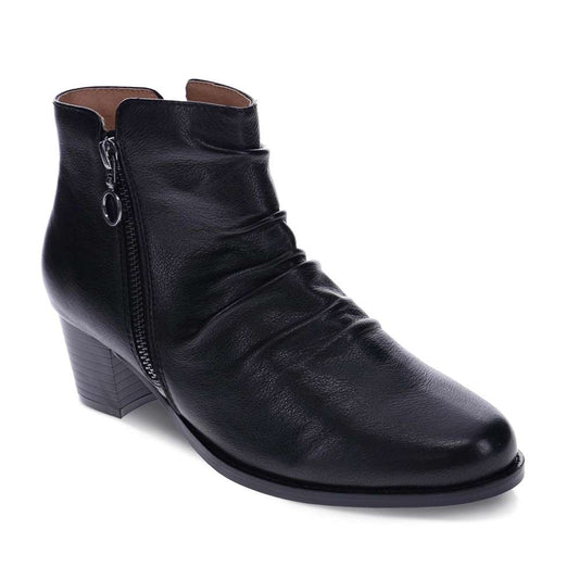 Haley Heeled Boot - Black