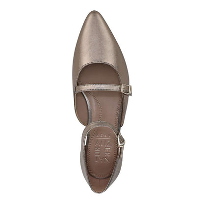 Harmony Mary-Jane Flat - Pewter