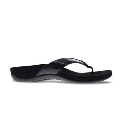 Hilda Toe Post Sandal - Black