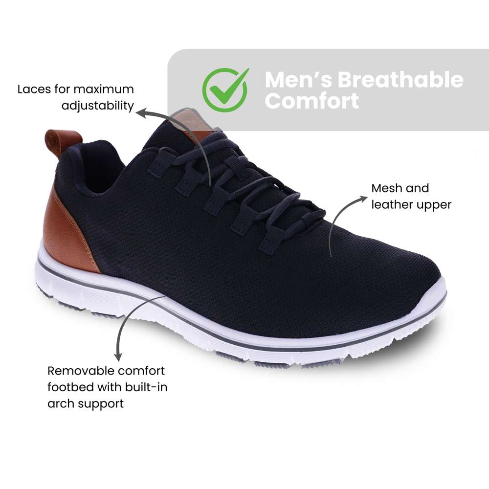 Hudson Lace-Up Sneaker - Navy
