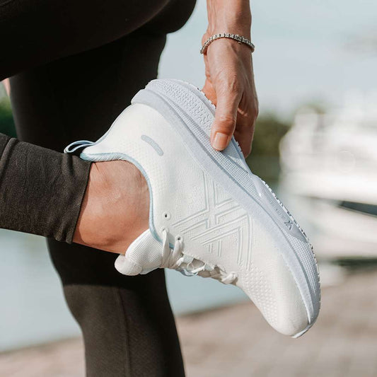 Lifestyle image for Icarus Sneaker Lace-Up Active - White/Mauve