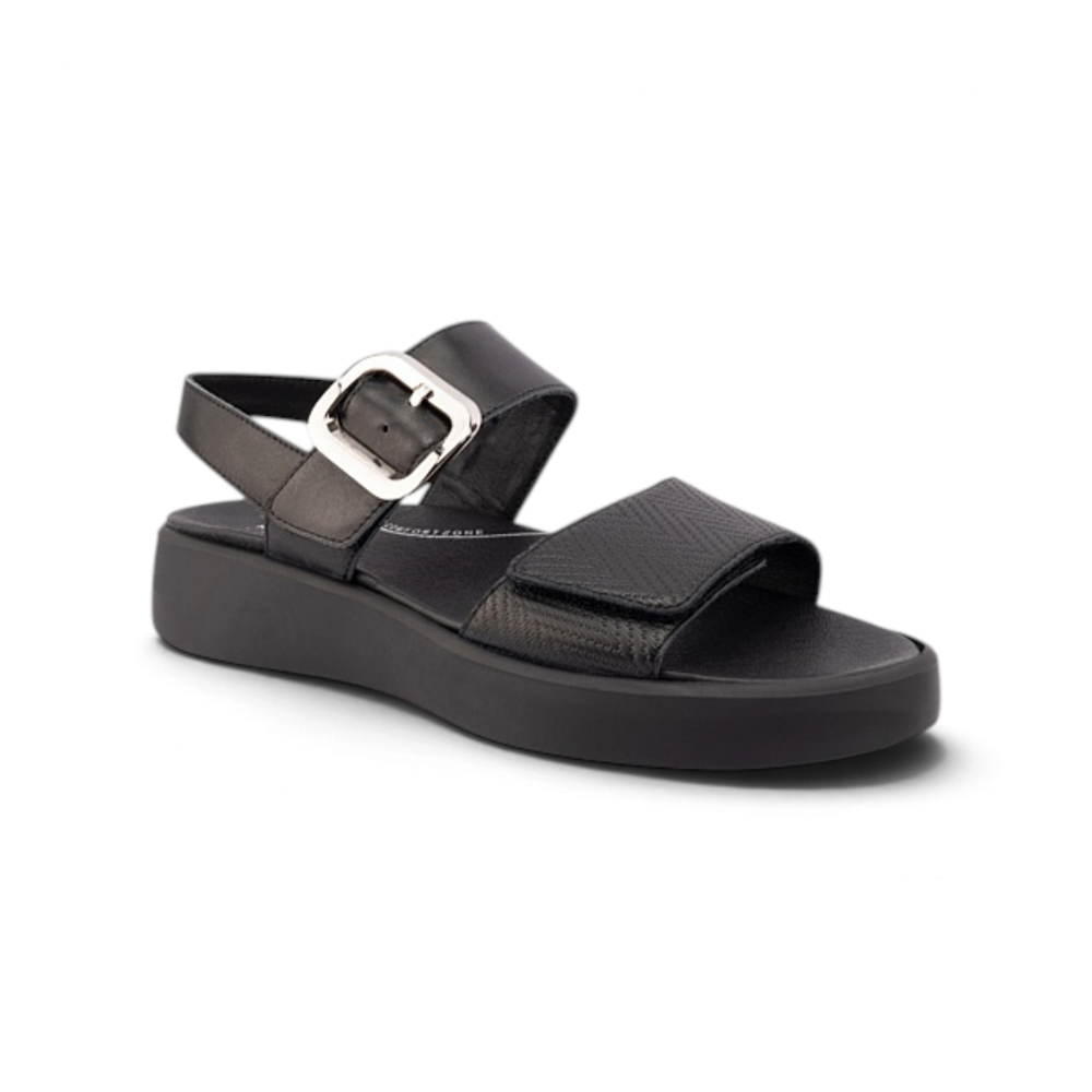 Isla - Black Embossed